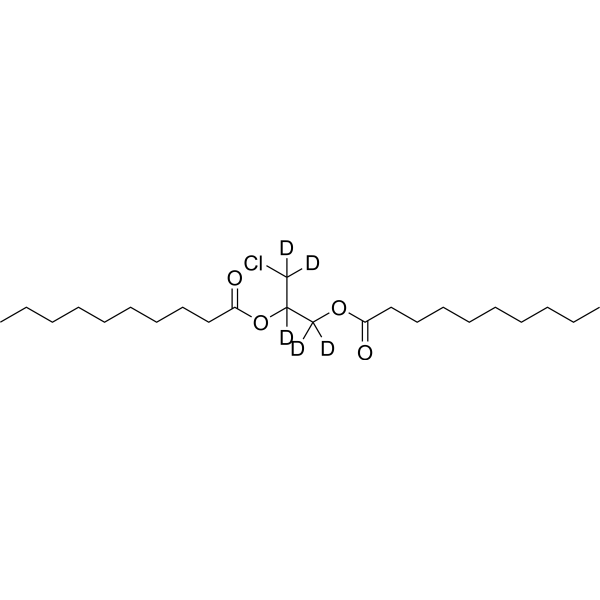 1,2-Didecanoyl-3-chloropropanediol-d5 2714473-28-4